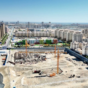 DAHAN Max. Hubkraft 5 Tonnen Topkit Turmkran QTZ63-TC5013 mit Motor für Bauarbeiten Brandneu Werksgefertigt 150m Max. Höhe - Product Image 2