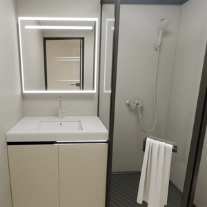 20Ft 30Ft 40Ft บ้านแคปซูลสำเร็จรูปสมัยใหม่ดีไซน์หรูหราพร้อมยานอวกาศระบบอัจฉริยะ - Product Image 5