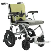 אוסטרליה נייד כיסא גלגלים קל משקל אלומיניום סגסוגת ממונע מתקפל כוח חשמלי כיסא גלגלים עבור נכים