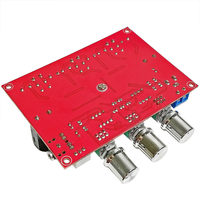 Carte d'amplification numérique 2.1 canaux JYWD, largeur 100x70mm, 2x50W+100W, tension DC12V-24V, module d'amplification audio