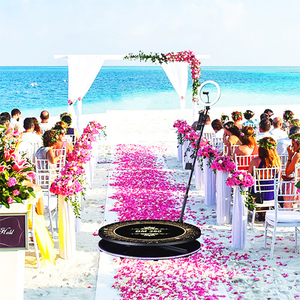 2025 mới nhất thời trang 360 độ Portable Photo Booth với pin thay thế phần Tương thích với điện thoại thông minh iPad Máy ảnh SLR - Product Image 4