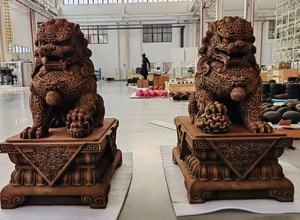 <span class=keywords><strong>Statue</strong></span> de lion <span class=keywords><strong>en</strong></span> marbre africain à impression 3d personnalisée - Product Image 4