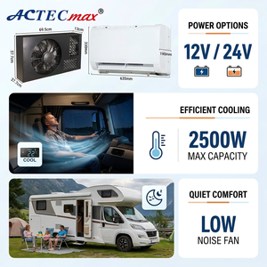 ACTECmax 2500W 24V RV condizionatore d'aria AC.161.113 universale auto aria condizionata 12V autoveicoli per furgoni - Product Image 2