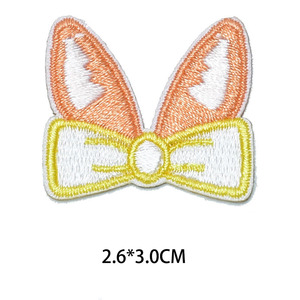 Vêtements de dessin animé brodés auto-adhésifs patchs mignons de navets de <span class=keywords><strong>lapin</strong></span> pour le bricolage sac en épingle à cheveux chaussures chapeaux veste jean vêtement Patch - Product Image 4