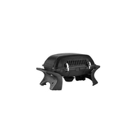 Barbecue à gaz pliable avec brûleur S/S, revêtement poudré, homologué CE/ETL, facile à nettoyer, allumage électronique par impulsions