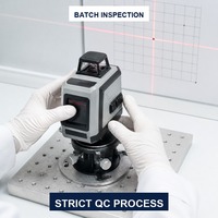 Niveau laser à 90 degrés avec projecteur de ligne d'angle droit et auto-nivellement