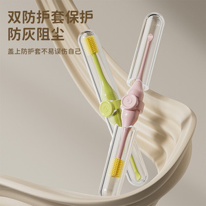 Ear And Nose Cleaning Kit Dual Head Portable Manual Trimmer For Earwax And Nose Hair Removal - Product Image 2