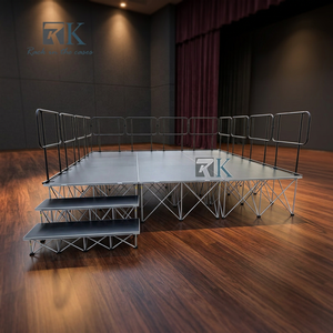 เวทีอัจฉริยะกลางแจ้งแบบพกพา ทำจากอลูมิเนียม สำหรับงานเทศกาล งานแสดงสด และงานปาร์ตี้ - Product Image 2