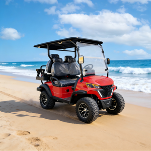 Véhicule tout-terrain à faible vitesse pour passagers, voiturette de golf électrique haute performance, en promotion - Product Image 1