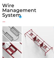 Table de direction intelligente pour bureau, réglable en hauteur électriquement, en forme de L, pour cadre supérieur, avec pieds en acier inoxydable