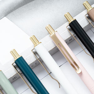 Bolígrafos de Metal Personalizados con Clip Dorado y Logotipo Grabado/Impreso, Nuevo Estilo - Product Image 2