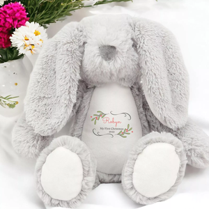 Personalised <strong>Elephant</strong> <strong>Gift</strong> Personalised Plush Animals Soft Toy Christening Baby <strong>Gift</strong> With Logo - Product Image 3