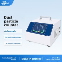 Contador de Partículas de Polvo Láser de Alta Precisión, Detector en Línea de Calidad del Aire para Nivel de Limpieza en Talleres Libres de Polvo