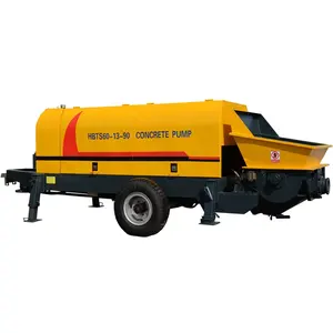 60M3/H Diesel Engine Concrete Trailer Pumps/Small Concrete Pump Mini Pumpcrete Machine