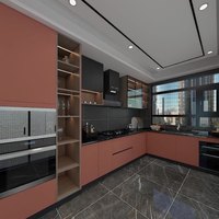 Benovo : Ensembles complets d'armoires de cuisine modulaires en bois, design moderne, pratiques et standard – Prix compétitif (Cucina Completa)