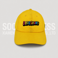 Casquette de baseball Soochic de haute qualité à 6 panneaux en nylon avec broderie personnalisée, boucle métallique, imperméable, sportive pour adultes