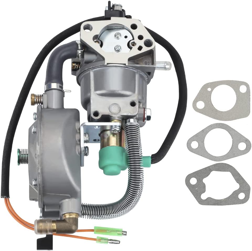 Двухтопливный карбюратор GX390 188F, комплект для переоборудования СНГ и СНГ для генератора GX340 GX420 4,5-8 кВт 13-14 л.с.