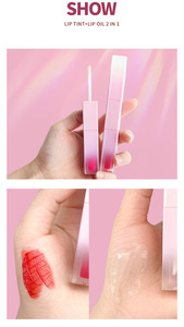 ลิปสติก MLM แบบปรับแต่งได้ 2-in-1 ลิปสติกเนื้อแมทแบบน้ำและลิปออยล์แบบมีกระจก ติดทนนาน ไม่เลอะง่าย สำหรับผู้หญิง - Product Image 5