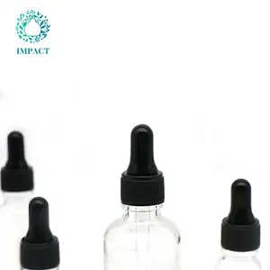 frasco conta-gotas de óleo de vidro soro 10 ml 20 ml 30 ml 50 ml frasco de óleo essencial atacado