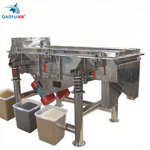 प्लास्टिक पेलेट कंपन स्क्रीन प्लास्टिक ग्रैन्यूल्स सिफ्टर ठीक स्क्रीनिंग पाउडर विभाजक रैखिक सीव मशीन - Product Image 1