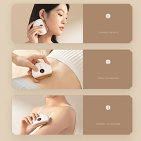 Outil de soin électrique intelligent Gua Sha pour soulager la fatigue, outil de physiothérapie par grattage, thérapie thermique, masseur corporel à ventouses, Gua Sha en jade
