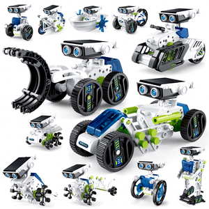 EPT Diy Assemble <strong>Stem</strong> Science Education 12 in 1 Solar Energy <strong>Robot</strong> Powered <strong>Robots</strong> Technological Gadgets <strong>Kit</strong> for Kids - Product Image 1