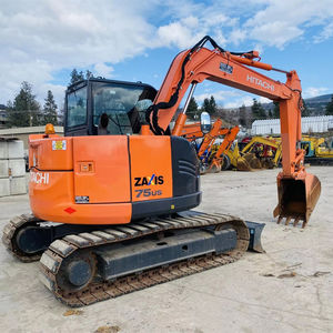 Mini-pelles Hitachi ZX75US d'occasion japonaises d'origine Hitachi ZX55 ZX60 ZX70 ZX75 ZX120 ZX200 ZX350 - Product Image 1