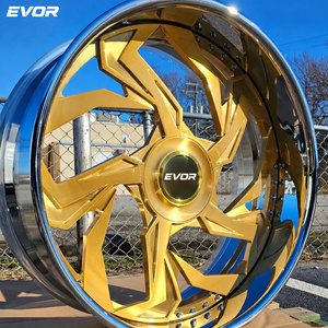 Rines EVOR Personalizados de 24, 26, 28 y 30 Pulgadas, Estilo <span class=keywords><strong>Trapstar</strong></span>, Borde Profundo, 6x139.7, 5x120.7, para Classic Caprice, GMC Yukon, Suburban, Ruedas Forjadas - Product Image 2