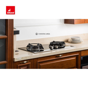 Armoires de cuisine Allandcabinet sur mesure en chêne américain, pin, bois dur, noyer, frêne, placage de bois massif, style shaker - Product Image 4