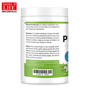 Fabricante de Suplementos de Proteína al por Mayor, 22 g de Proteína y Probióticos, Sabor Vainilla, Sin Gluten, 660 g de Proteína en Polvo - Product Image 6