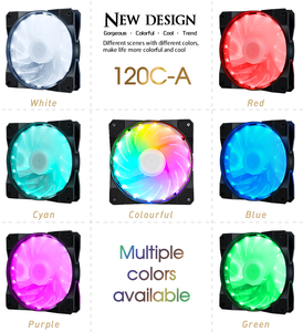 Бесплатный образец 12 В 6Pin 15 светодиодных ламп RGB игровой ПК корпус охлаждающий Компьютерный Вентилятор СВЕТОДИОДНЫЙ многоцветный 120 мм кулер для процессора вентилятор RGB Компьютерный Вентилятор - Product Image 4