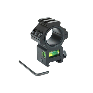 Support de lunette professionnel CNC 25,4 30 mm avec niveau à bulle pour rail de 21 mm, équipement de tir sportif en alliage d'aluminium, base de cible extérieure - Product Image 3