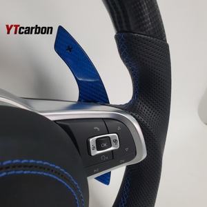 YTcarbon per il trasportatore Amarok <span class=keywords><strong>T6</strong></span> Multivan <span class=keywords><strong>Caddy</strong></span> Upgrade a R stile Custom reale in fibra di carbonio volante - Product Image 6