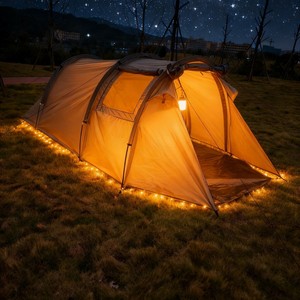 Nuova Tenda Tunnel Beetle Estiva per Esterni, Ampio Spazio Multifunzionale a Doppio Strato, Impermeabile 1000MM, Tenda da Campeggio Multiuso - Product Image 3