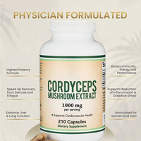 OLLI OEM/ODM/OBM Extrait de Mycélium de Cordyceps Sinensis Pur en Poudre, Capsule d'Extrait de Cordyceps Personnalisable