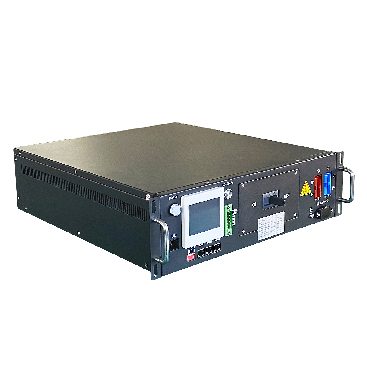 288V 125A Relay HV BMS 3U highly integrated for LFP NCM LTO Battery