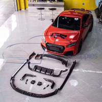 Prix usine : Lame avant, jupes latérales, diffuseur arrière et aileron en fibre de carbone pour TT TTRS TTS – Haute qualité