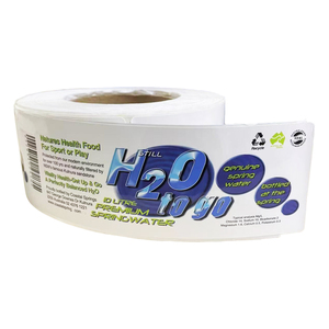 Nhãn không thấm nước cho chai chất lỏng bao bì thực phẩm đồ uống mỹ phẩm cuộn bao bì nhãn dán - Product Image 4