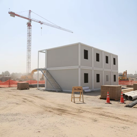 Magnífica Casa Contenedor de Dos Pisos, Expandible, Desmontable, de Acero, Portátil, Impermeable, de 20 pies, Clase Splendid