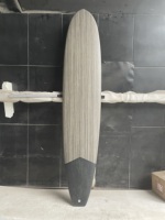 2023 nouvelle planche de surf super bonne qualité 9 pieds grain de bois EPS longboard belle texture poids léger grand déplacement d'eau