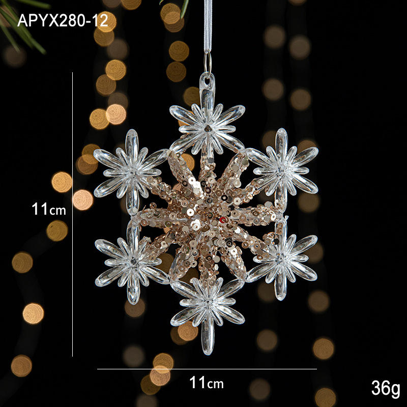 Clear-Snowflake A
