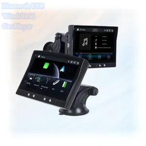 Monitor multimediale per auto con fotocamera posteriore opzionale da 7 pollici risoluzione 800*480 doppio lettore musicale per auto USB MP5
