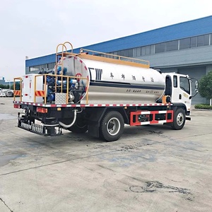 Faw 4x2 Automatic Asphalt Spray Truck Road Spraying Machine 8Ton Bitumen Asphalt Distribution Truck for Sale - Product Image 2