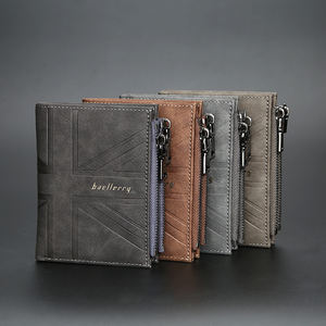 Baellery New <strong>Men</strong> Small Money Purses Design Dollar Price Top <strong>Men</strong> Thin Zipper <strong>Wallet</strong> <strong>UK</strong> - Product Image 5