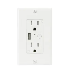 125V 15A Tamper Resistant Remote Control Wifi Wall Outlet
