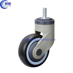 Pengxing Medical Hospital Bed <strong>Trolley</strong> Universal Castor Tpr 3 <strong>4</strong> <strong>5</strong> <strong>Inch</strong> Light Swivel Medical Caster Wheel Hospital Gurney Casters - Product Image 3
