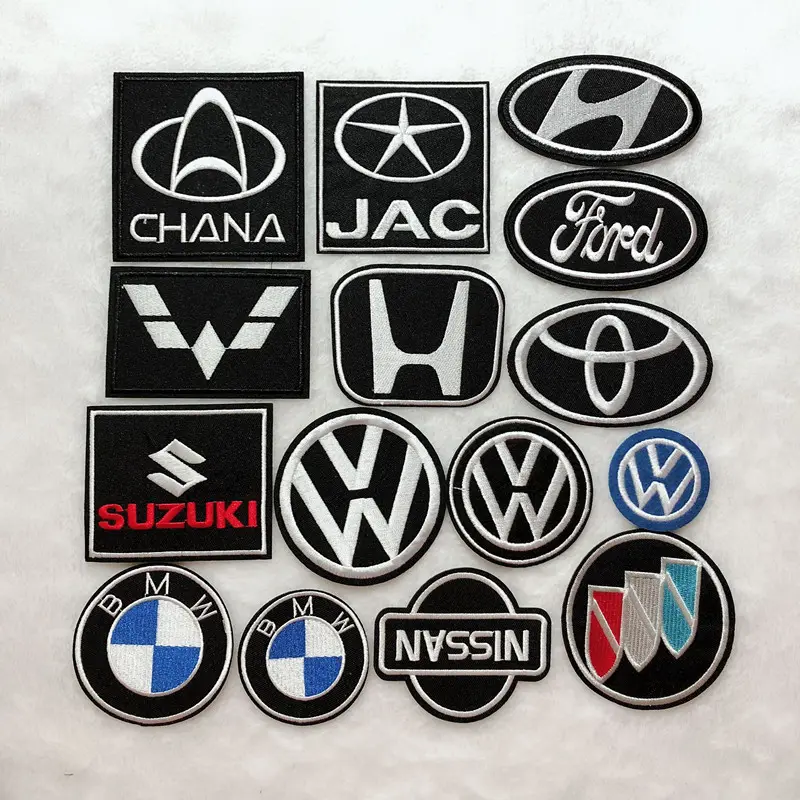 ZD Work Bluse Designs Auto Custom Logo Stickerei Patch Bestickte Patches