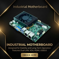 Carte mère industrielle robuste avec extension Mini PCIe de 4e et 5e génération, fournie directement par l'usine