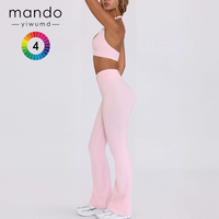 Ensembles de vêtements de sport pour femmes grandes tailles, nouvelle collection, taille élastique, respirants, séchage rapide, 75 % élasthanne, 25 % nylon