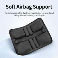 Nouveauté Coussin dorsal ergonomique Coussins gonflables pour le soutien lombaire Coussin d'air pour chaise de bureau et de maison Sièges auto
